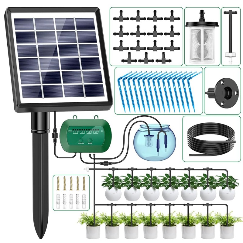 Kit d'irrigation solaire Intel - Automatic Plant Waterer avis et prix