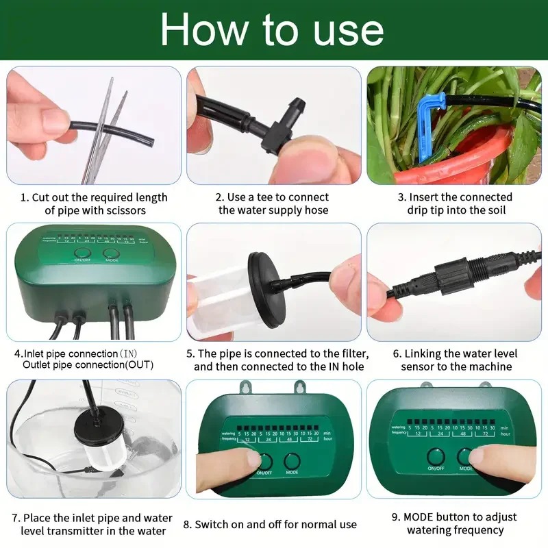 Kit d'irrigation solaire Intel - Automatic Plant Waterer avis et prix